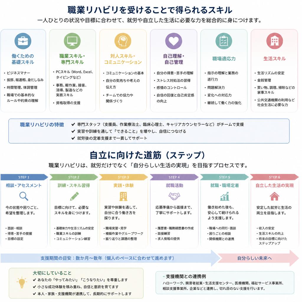 職業リハビリの重要性